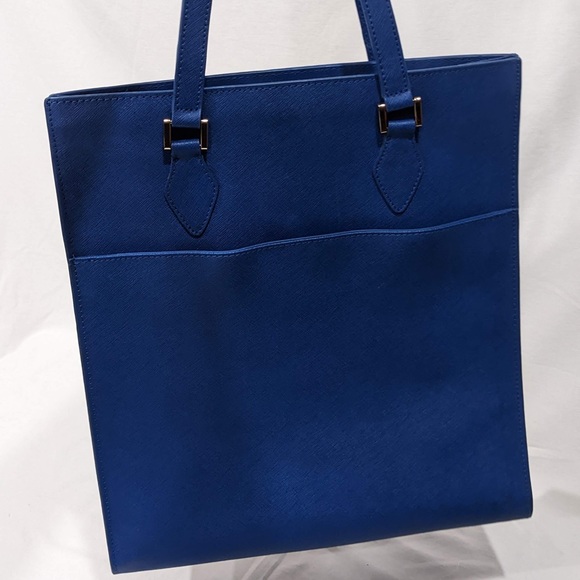 Danier cobalt blue steffiano leather bag - Picture 3 of 10